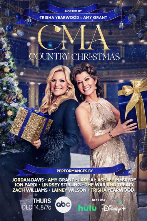 Movie poster for CMA Country Christmas 2023 (2023)