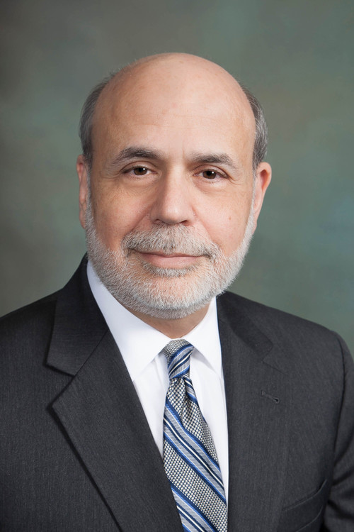 Photo of Ben Bernanke, Acting