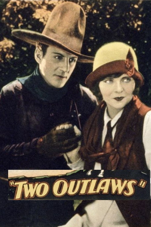 Movie poster for Two Outlaws (1928)