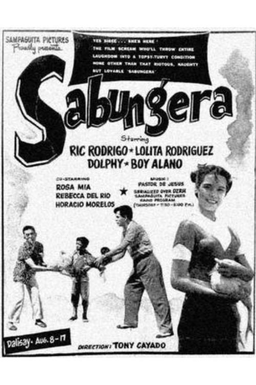 Movie poster for Sabungera (1954)