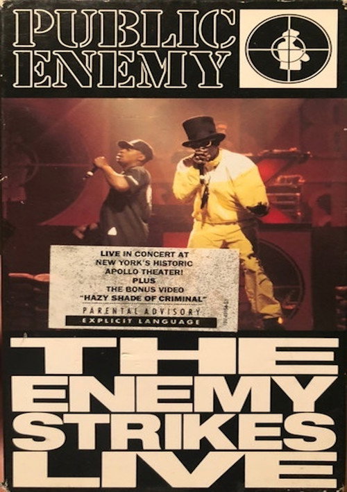 Movie poster for Public Enemy: The Enemy Strikes...Live (1992)