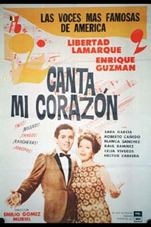 Movie poster for Canta mi corazón (1965)