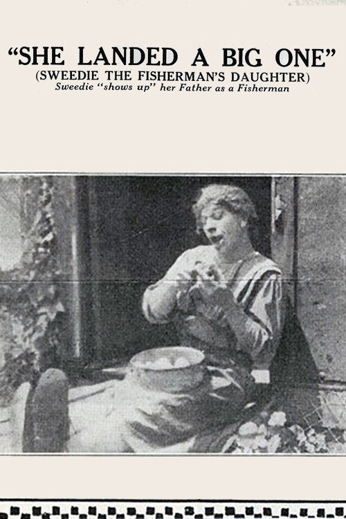 Movie poster for She Landed a Big One (1914)