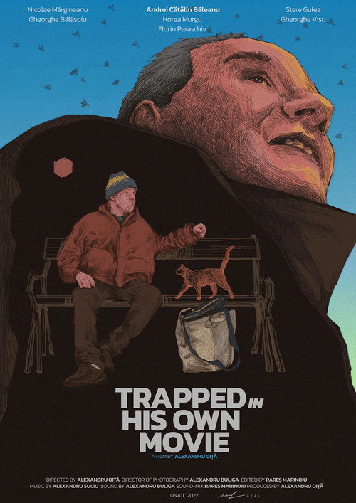 Movie poster for Blocat în propriul film
