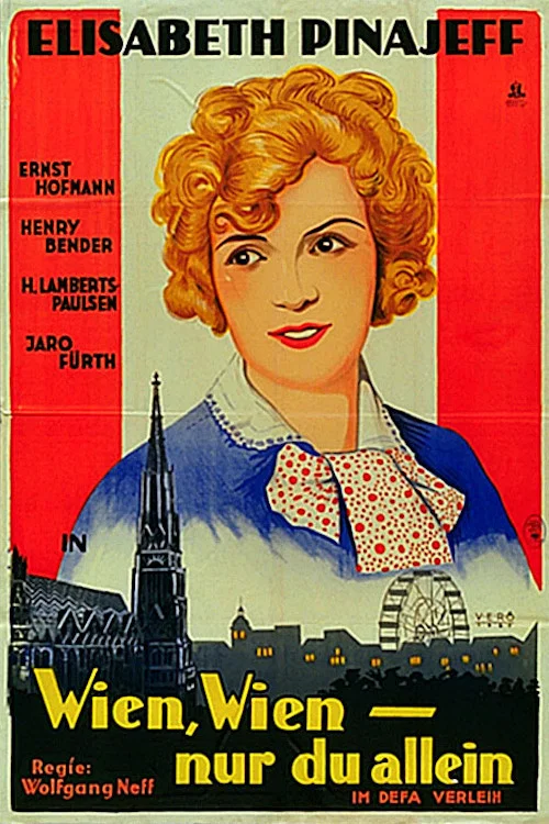 Movie poster for Wien, Wien - Nur du allein (1927)