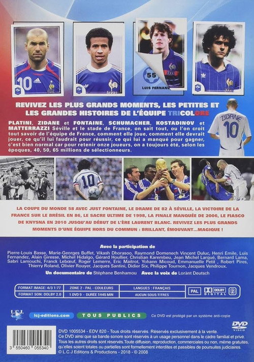 Movie poster for La véritable histoire des bleus (2018)
