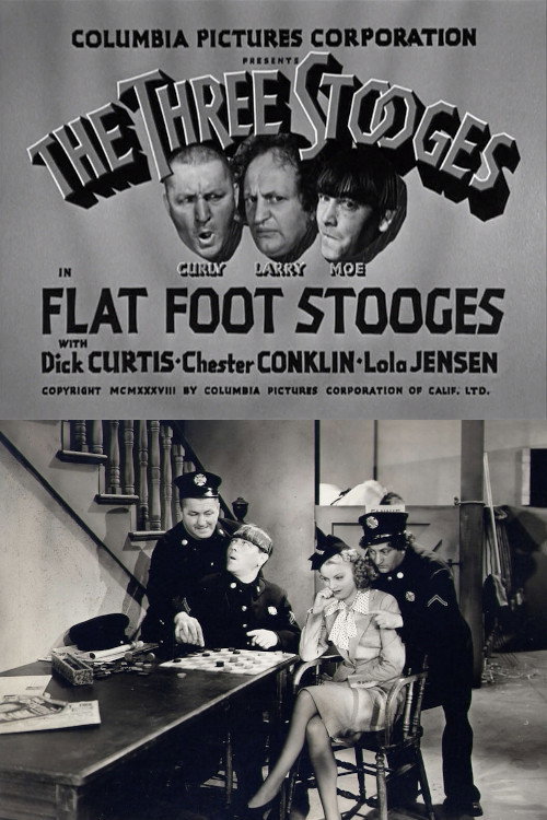 Movie poster for Flat Foot Stooges (1938)