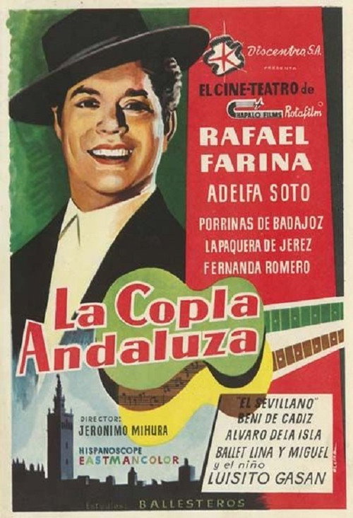 Movie poster for La Copla Andaluza (1959)