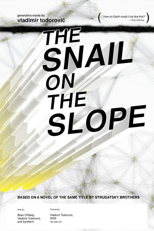 Movie poster for The Snail on the Slope (2009)