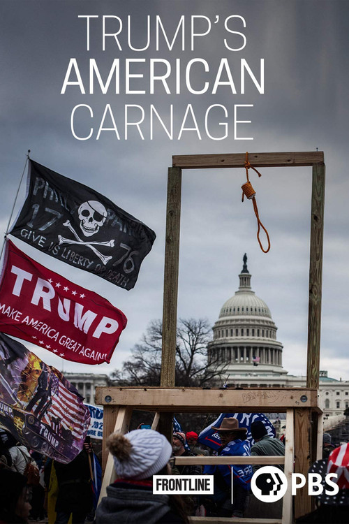 Movie poster for Trump's American Carnage (2021)