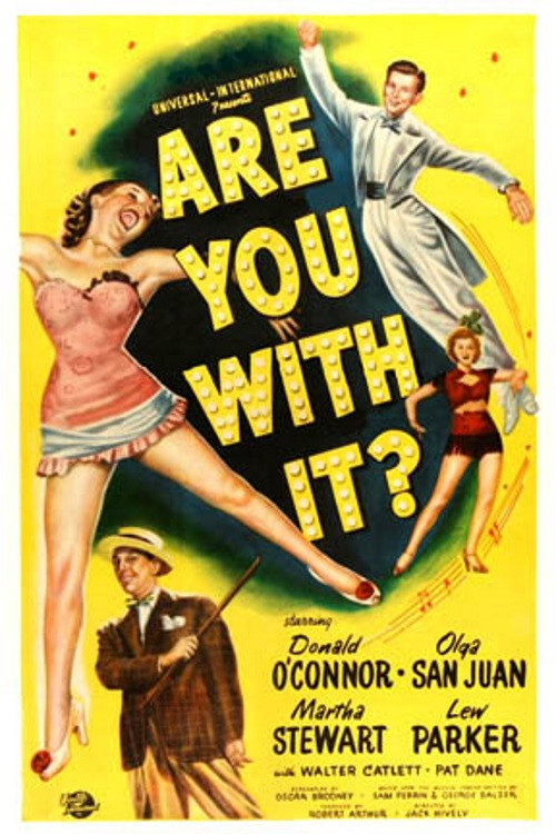 Movie poster for Are You With It? (1948)