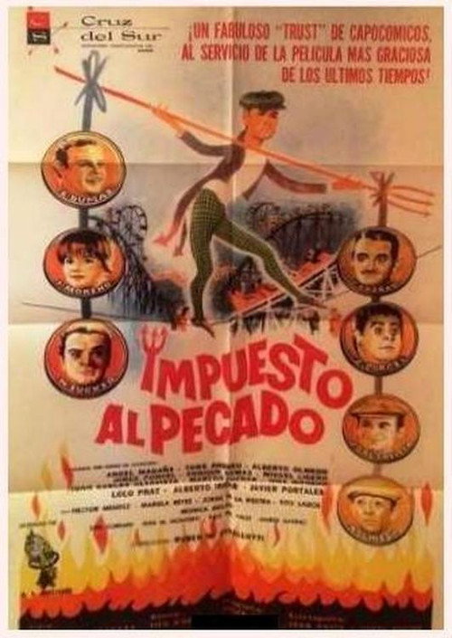 Movie poster for Flor de piolas (1969)
