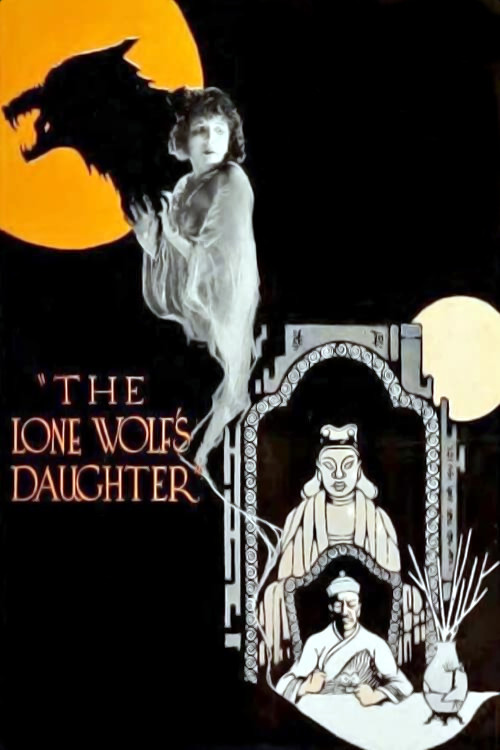 Movie poster for The Lone Wolf's Daughter (1919)