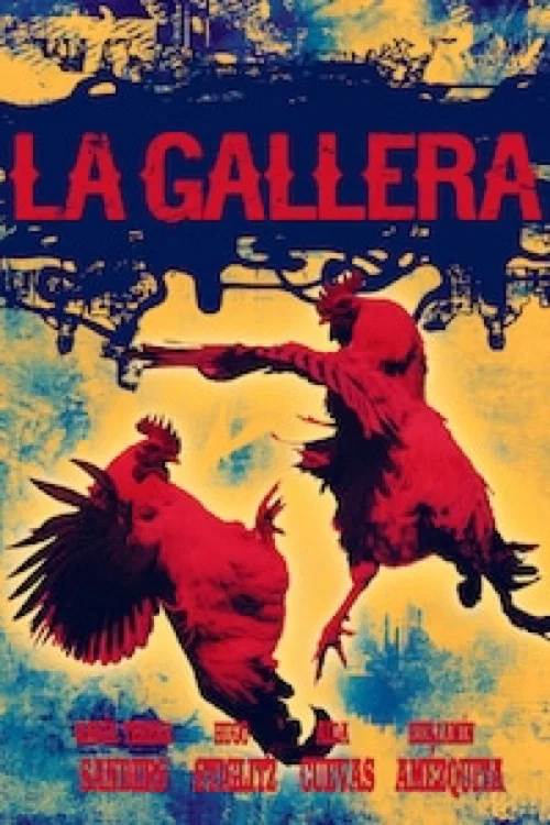 Movie poster for La gallera (1988)