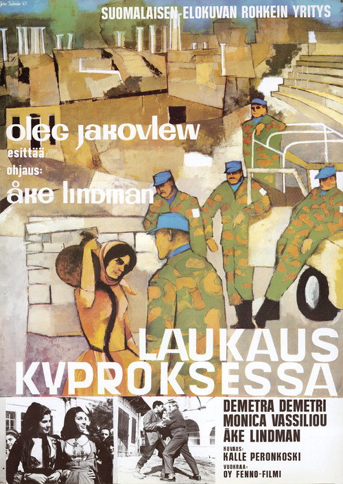 Movie poster for Laukaus Kyproksessa (1965)