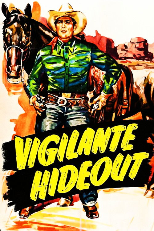 Movie poster for Vigilante Hideout (1950)