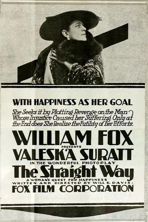 Movie poster for The Straight Way (1916)