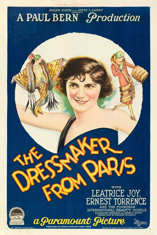 Movie poster for The Dressmaker from Paris (1925)