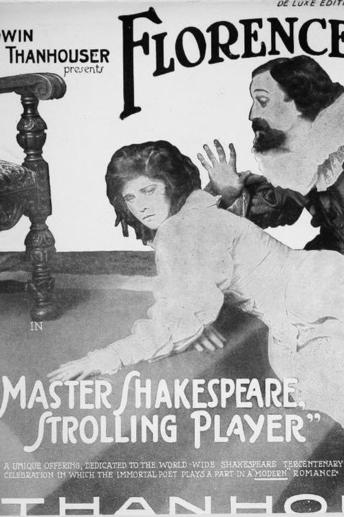 Movie poster for Master Shakespeare, Strolling Player (1916)