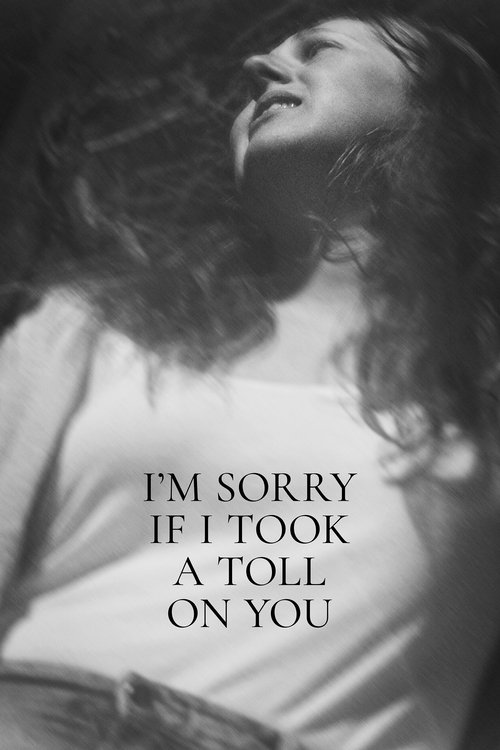 Movie poster for I'm Sorry If I Took a Toll on You (2021)