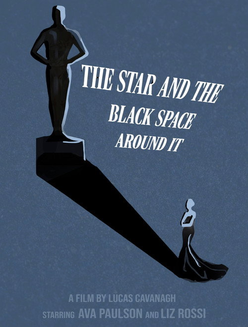 Movie poster for The Star and the Black Space Around It (2022)