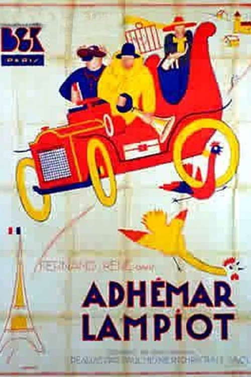 Movie poster for Adhémar Lampiot (1932)