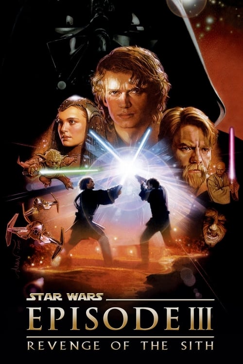 Movie poster for Star Wars: Episode III - Revenge of the Sith (2005)