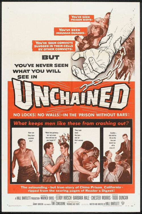 Movie poster for Unchained (1955)