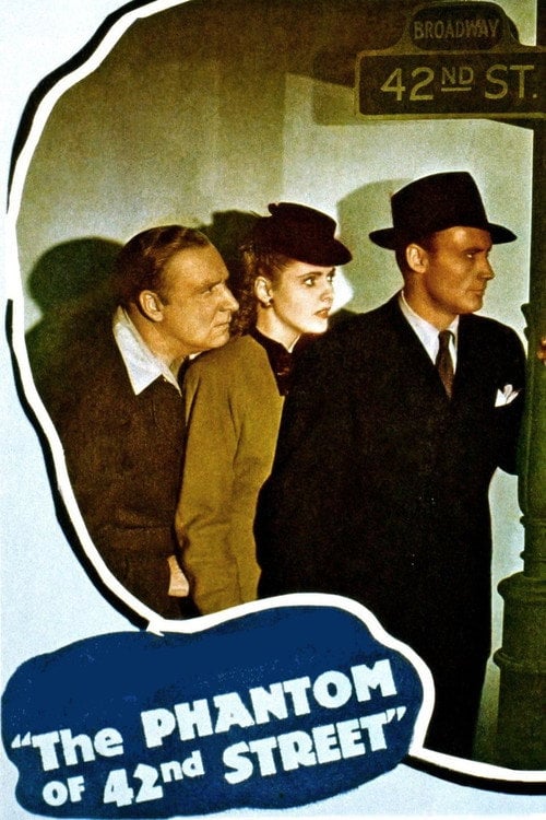 Movie poster for The Phantom of 42nd Street (1945)