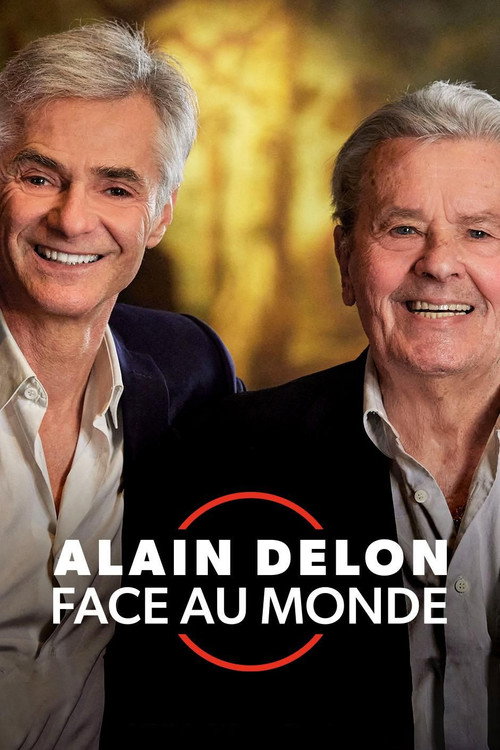 Movie poster for Alain Delon face au monde (2021)