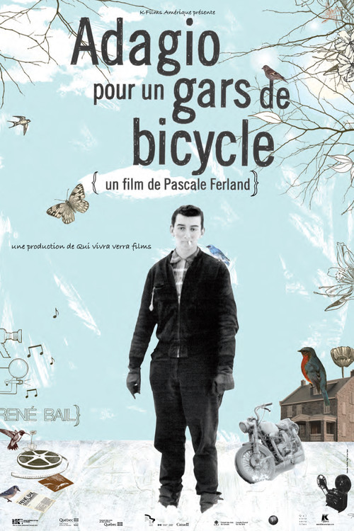 Movie poster for Adagio pour un gars de bicycle (2008)
