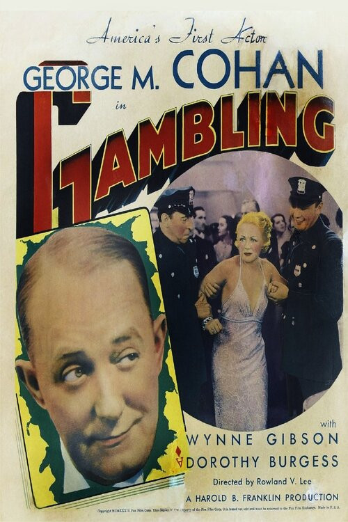 Movie poster for Gambling (1934)