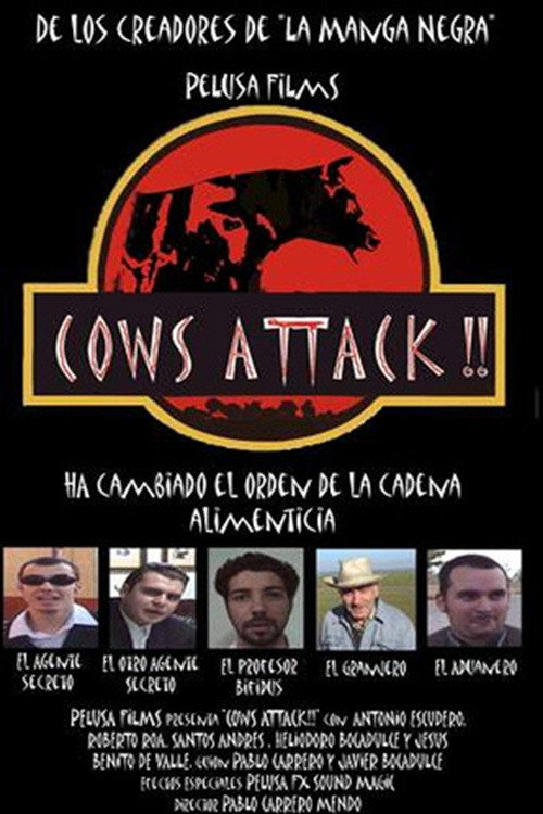 Movie poster for Cows Attack!! (2001)