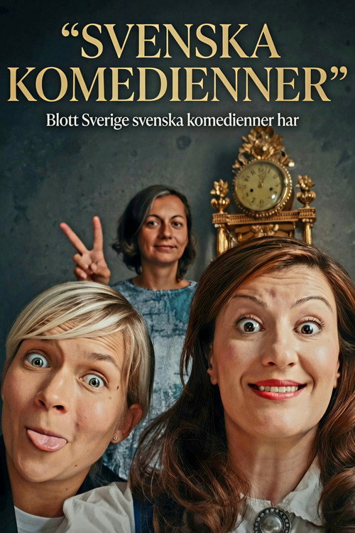 Movie poster for Blott Sverige svenska komedienner har (2019)
