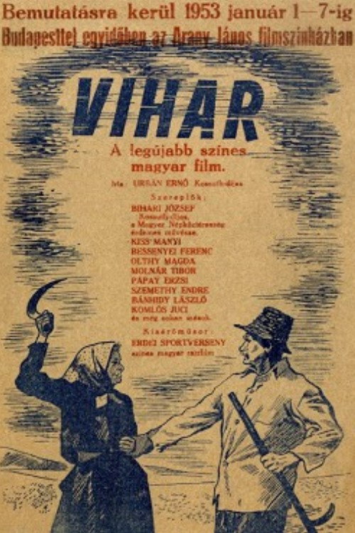 Movie poster for The Storm (1952)