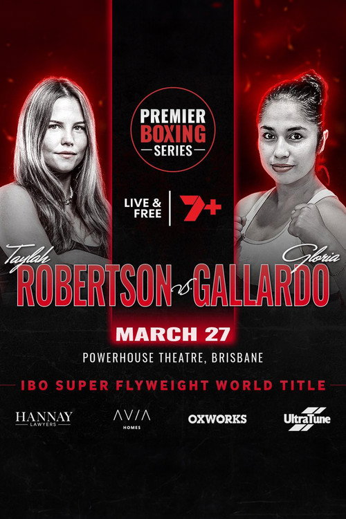 Movie poster for Taylah Robertson vs. Gloria Gallardo (2024)