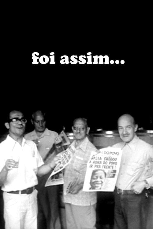 Movie poster for Foi Assim (1976)