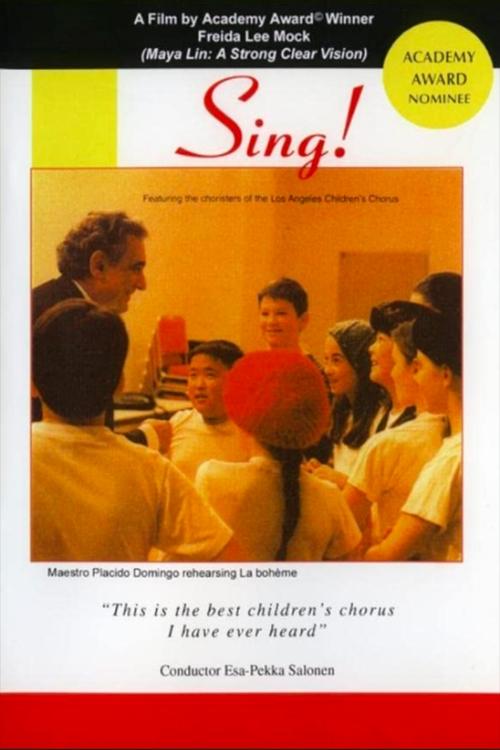 Movie poster for Sing! (2001)
