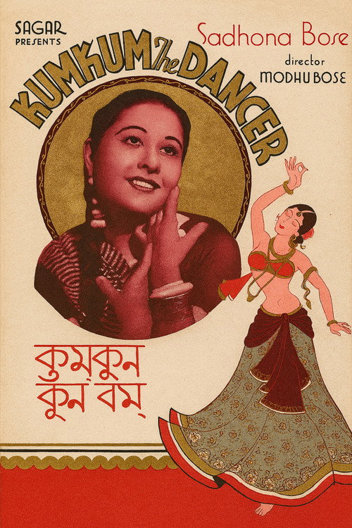 Movie poster for Kumkum the Dancer (1940)