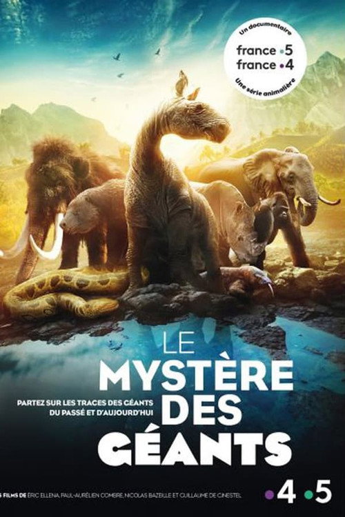 Series poster for Les mystères des géants disparus (2018)
