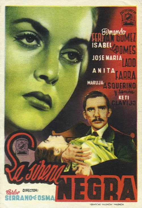 Movie poster for La sirena negra (1948)