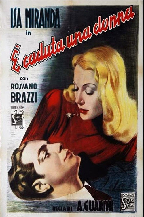 Movie poster for È caduta una donna (1941)
