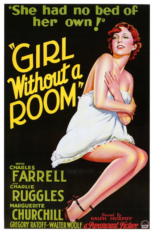 Movie poster for Girl Without a Room (1933)
