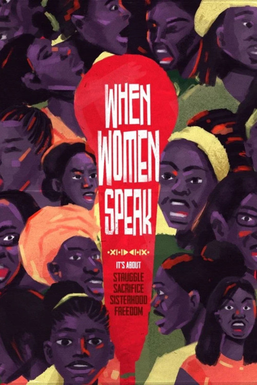 Movie poster for When Women Speak (2022)