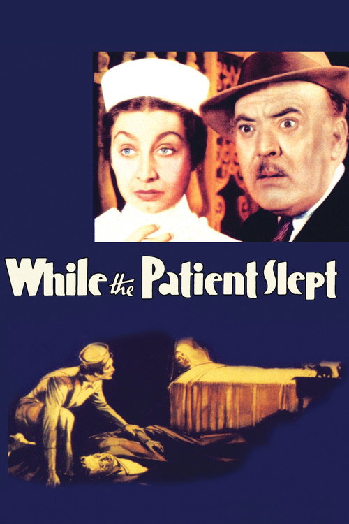 Movie poster for While the Patient Slept (1935)