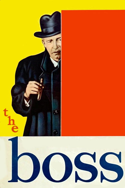 Movie poster for The Boss (1956)
