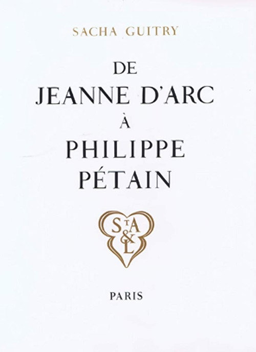 Movie poster for From Joan of Arc to Philippe Pétain (1944)