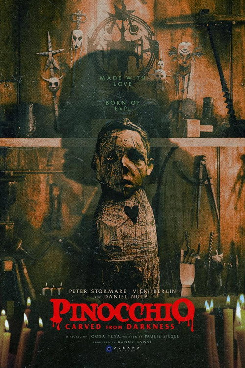 Movie poster for Pinocchio: Carved from Darkness
