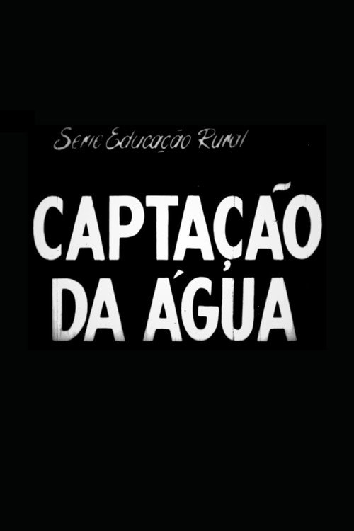 Movie poster for Captação da Água (1954)