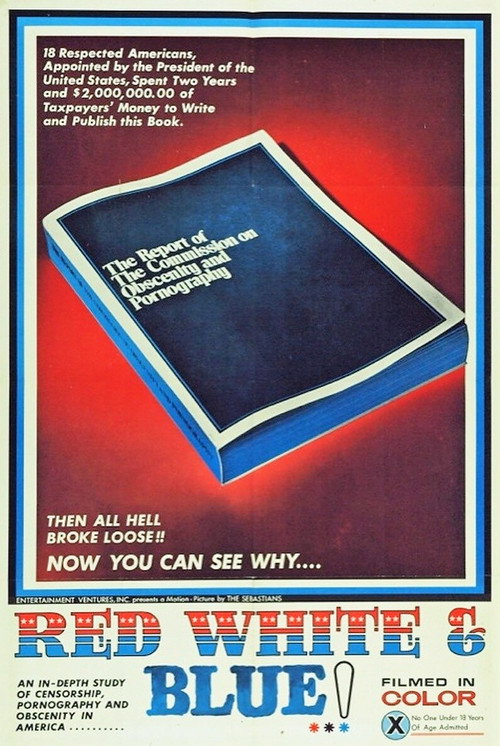 Movie poster for Red, White and Blue (1971)